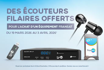 Ecouteurs filaires offerts