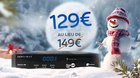 Décodeur satellite FRANSAT UHD