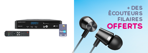 Décodeur satellite FRANSAT UHD