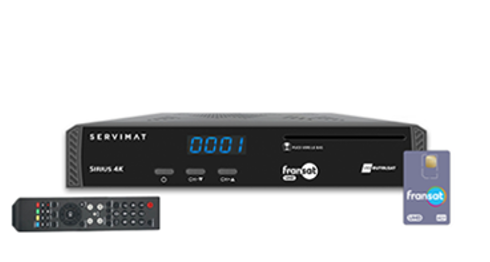 Décodeur satellite FRANSAT UHD