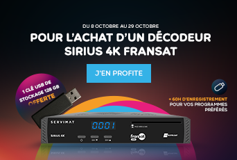 Clé USB offerte