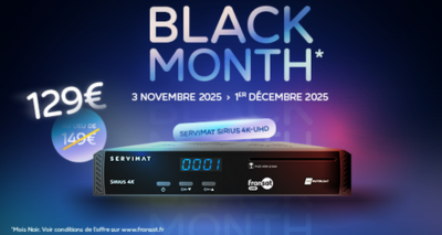 Décodeur satellite FRANSAT UHD