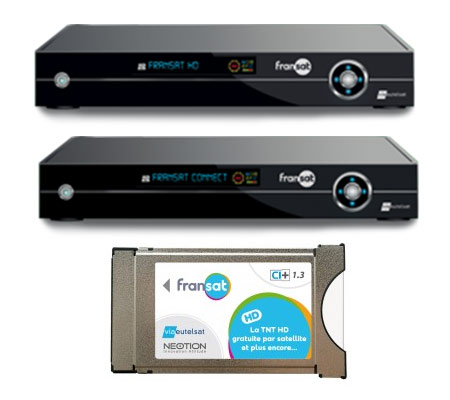 Décodeurs satellite HD Fransat