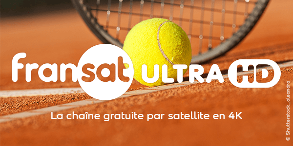 Roland Garros en UHD et HDR sur Fransat Ultra HD