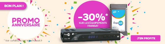 Promo anniversaire sur l'équipement FRANSAT