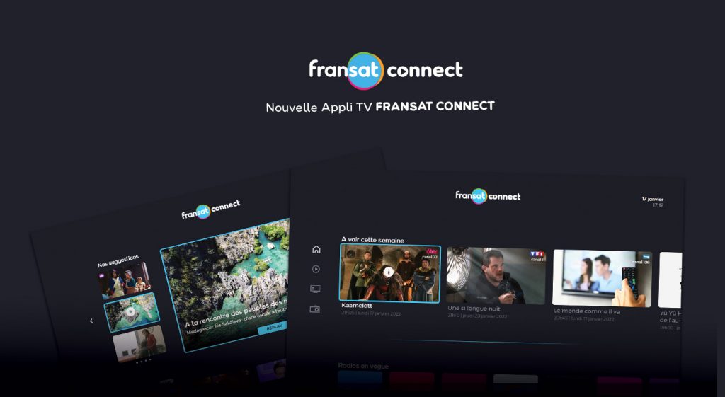 nouvelle appli TV FRANSAT CONNECT