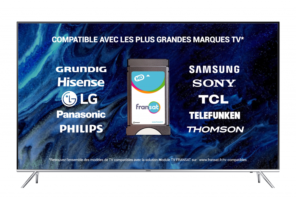 marques TV compatibles module TV FRANSAT