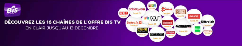 Offre BIS TV en clair sur FRANSAT