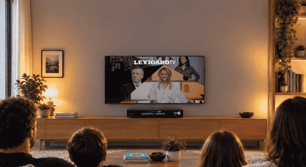 Visuel Le Figaro TV